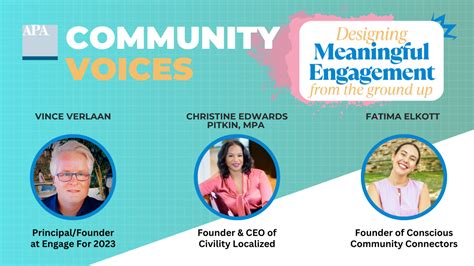 The Power of Community Engagement: Voices That … - balustradellc