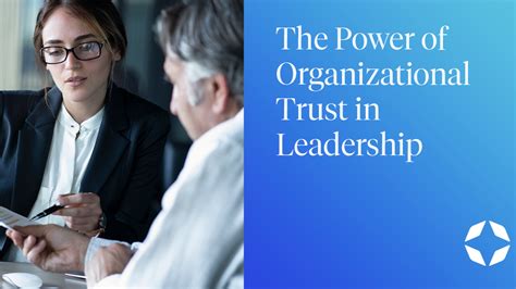 The Power of Organizational Trust in Leadership - balustradellc
