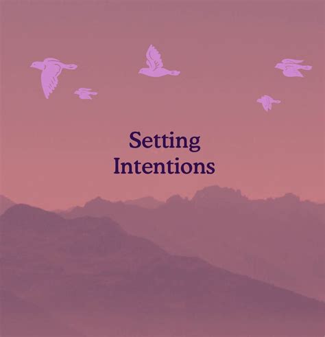 The power of setting intentions & how to set mindful ones - balustradellc