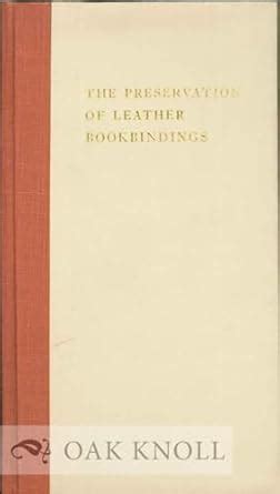 The preservation of leather bookbindings - balustradellc