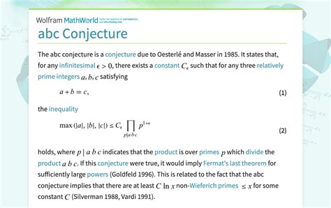 The probabilistic heuristic justification of the ABC conjecture - wintechmobiles.com