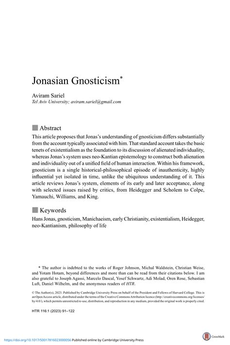 THE PROBLEM OF ISLAMIC GNOSTICISM. A REVIEW ARTICLE - balustradellc