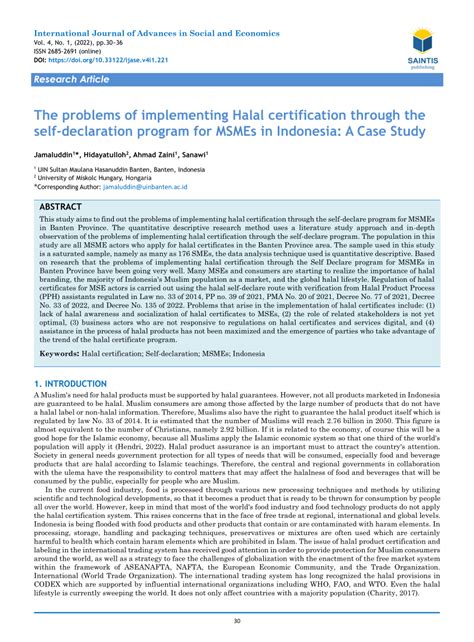 The problems of implementing Halal certification … - balustradellc