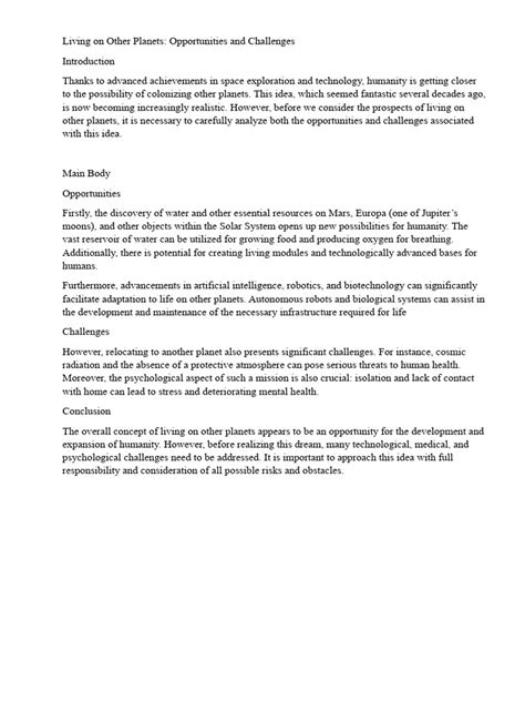 The Pros And Cons Of Colonizing Venus - 346 Words | 123 Help Me - wintechmobiles.com