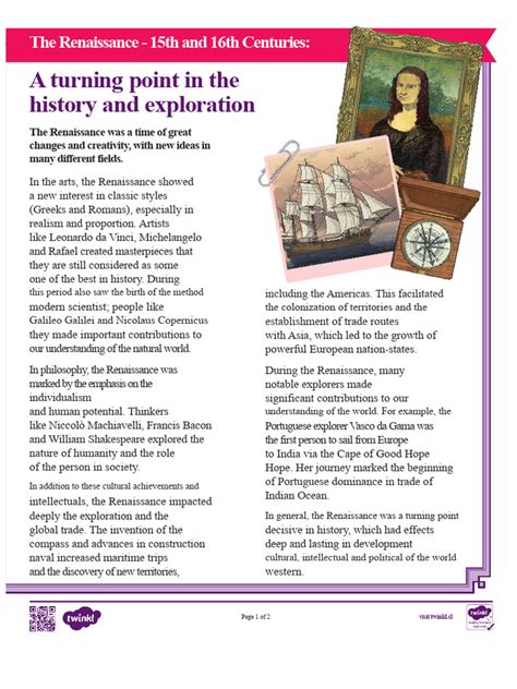 The Renaissance: Art, Science, and Exploration - cursa.app - wintechmobiles.com