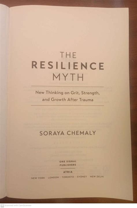The Resilience Myth: New Thinking on Grit, Strength, and ... - Amazon - balustradellc