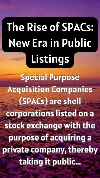 The Rise of SPACs: A New Era in Investment Opportunities - balustradellc