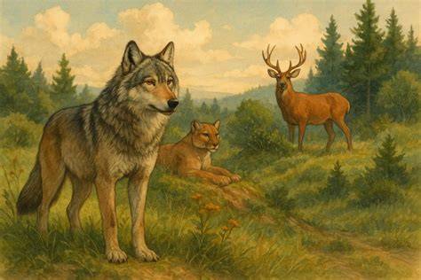 The Role of Apex Predators in Rewildering Projects - raincitystudios.com