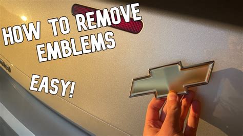 The Safest Way to Remove Car Emblems Without Scratching Paint! - balustradellc