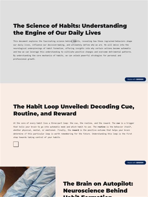 The science of habits | Knowable Magazine - balustradellc