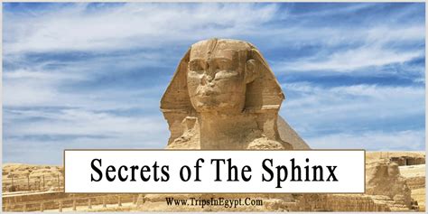 The Secrets of the Sphinx - balustradellc