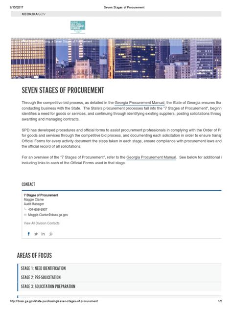 The Seven Stages Of Government Procurement: What … - balustradellc