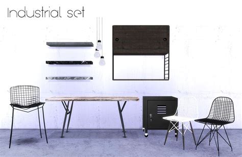 The Sims 4: Best Industrial Interior CC (All Free) - balustradellc