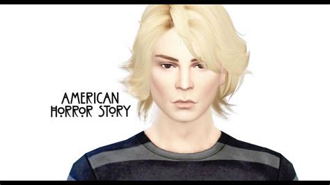 THE SIMS 4 - CREATE A SIM - TATE LANGDON AHS MURDER …