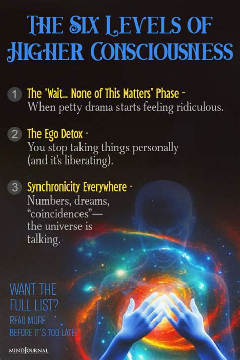 THE SIX LEVELS of Higher Consciousness: How to Make the Shift - balustradellc