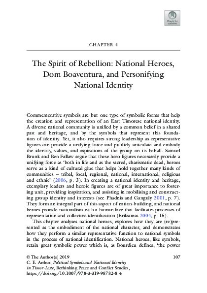 The Spirit of Rebellion: National Heroes, Dom Boaventura, and ... - wintechmobiles.com