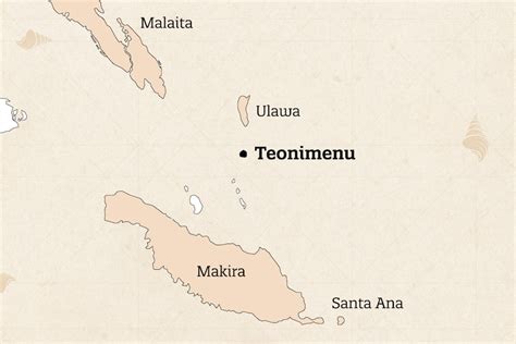 The story of Teonimenu, a lost island of the Pacific - balustradellc
