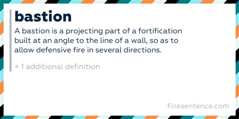 The Strategic Significance of Bastions and Their Defensive Role in ... - wintechmobiles.com