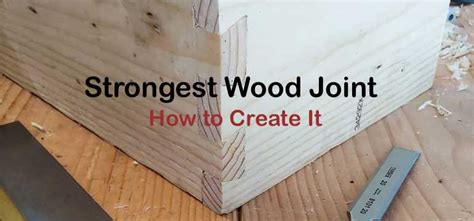 The Strongest Wood Joint You've Never Tried - balustradellc