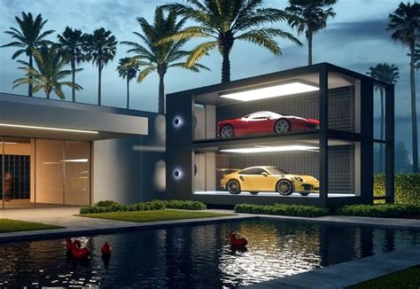 The Supercar Capsule High-End Car Garages - Upscale Living Mag - balustradellc