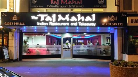 THE TAJ MAHAL, Blackpool - Menu, Prices