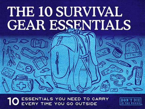 The Ten Survival Gear Essentials - Don't Die In The … - balustradellc
