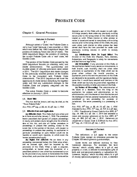 The Texas Probate Code and Stepchildren . - balustradellc