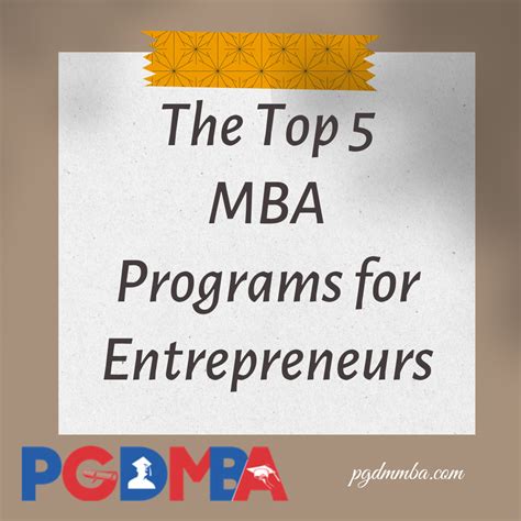 The Top 6 MBA Programs for Entrepreneurs - Marketing Scoop - balustradellc