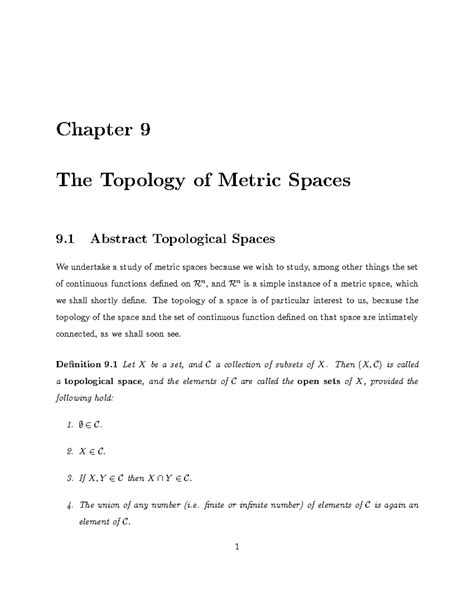 The Topology of Metric Spaces | Springer Nature Link - wintechmobiles.com