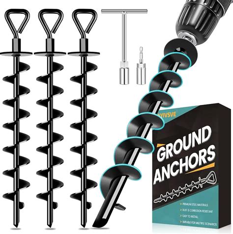 The Trick To Screw-In Sand Tent Stakes and Ground Anchors ... - balustradellc