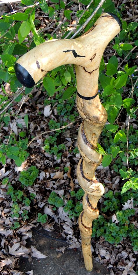 The twisted Vine, DIY Walking stick - Fun Project carving etc. - balustradellc