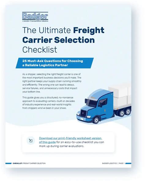The Ultimate Checklist for New Freight Forwarders: Start Your Freight ... - balustradellc