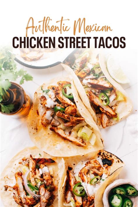 The Ultimate Chicken Street Tacos (Authentic - Foodess - balustradellc