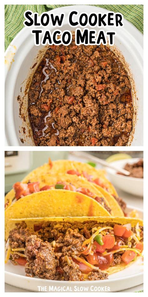 The Ultimate Guide on How to Make Taco Meat in a Slow Cooker for ... - balustradellc