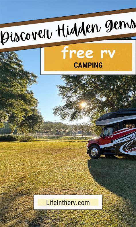 The Ultimate Guide to Affordable and Free RV Camping Sites - balustradellc