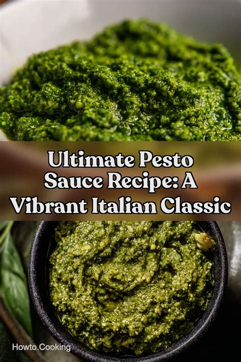 The Ultimate Guide to Classic Pesto: A Step-by-Step … - balustradellc