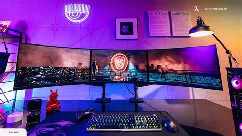 The Ultimate Guide to Curved Triple Monitor Setup - balustradellc
