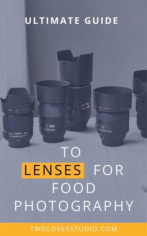 The Ultimate Guide to Lenses For Food Photography - balustradellc
