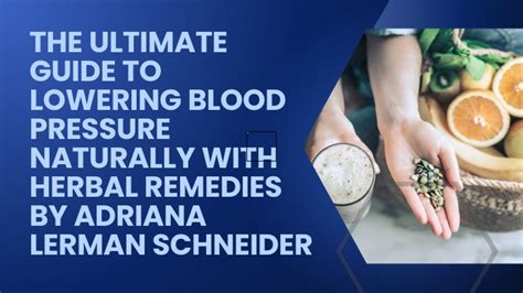 The Ultimate Guide to Lowering Blood Pressure Naturally - balustradellc