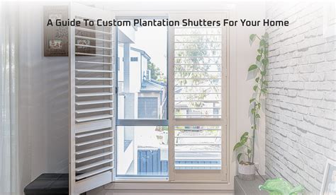 The Ultimate Guide to Plantation Shutters: Types, … - balustradellc