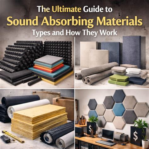 The Ultimate Guide to Sound Absorbing Materials: … - balustradellc