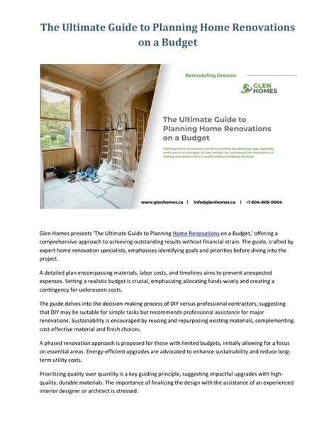The Ultimate Guide to Sustainable Home Renovations - raincitystudios.com