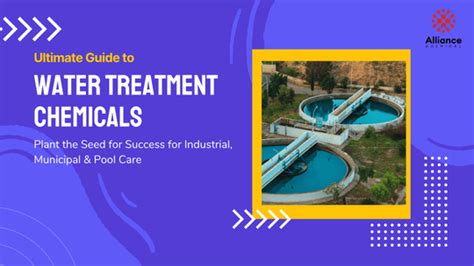The Ultimate Guide To Water Treatment Chemicals List - raincitystudios.com