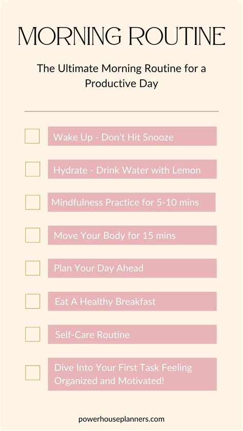The Ultimate Morning Routine for Success & Energy # ... - balustradellc