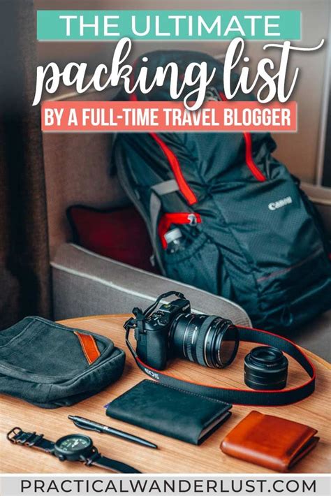The Ultimate Packing List: 43 Must-Have Travel Items (by a Full-Time ... - balustradellc