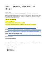 The Ultimate Plex Guide Part 1: Starting Plex with the Basics - balustradellc