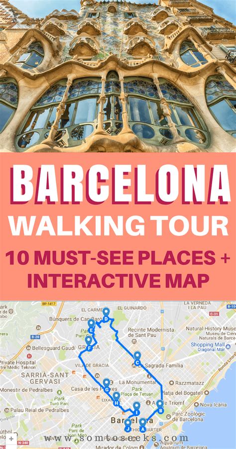 The Ultimate Self-Guided Walking Tour of Barcelona, Spain - wintechmobiles.com