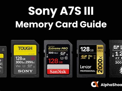 The Ultimate Sony a7S III Memory Card Guide - 4K Shooters - balustradellc