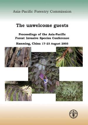 The unwelcome guests. Proceedings of the Asia-Pacific forest … - raincitystudios.com