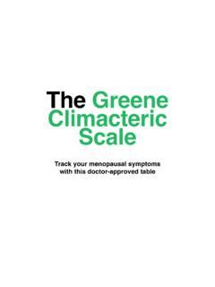 The Validity and Reliability of Greene’s Climacteric Scale in Turkish ... - wintechmobiles.com